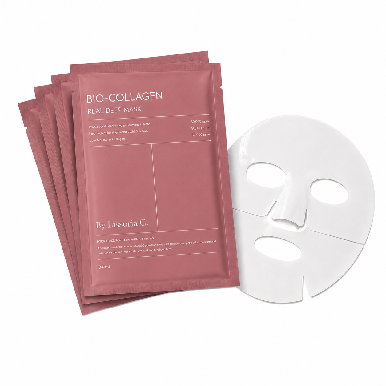 BIO-COLLAGEN - PACK 4 MASQUES